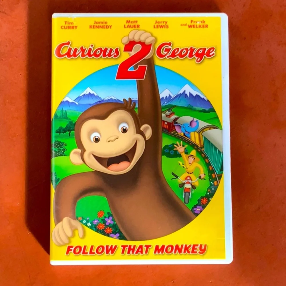 Universal | Other | Curious George 2 Follow That Monkey Dvd | Poshmark